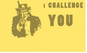 I Challenge You: Week Sixteen Challenge 