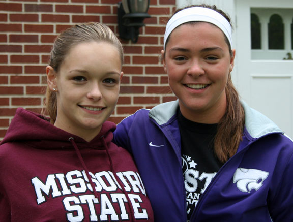Twin seniors to attend different colleges