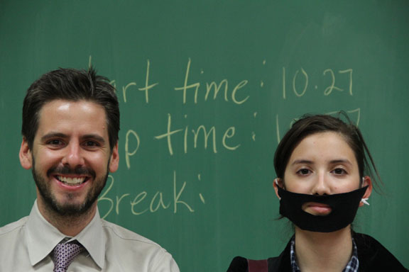 Students, teachers, dress up as each other 