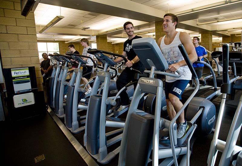 Gym generates electricity â and competition