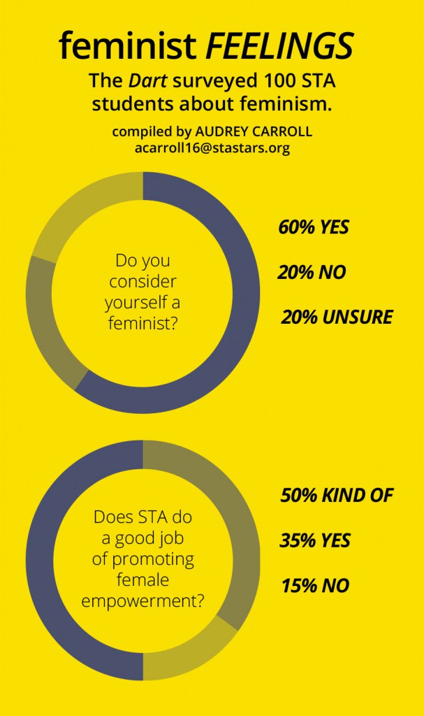 feminism survey graphic