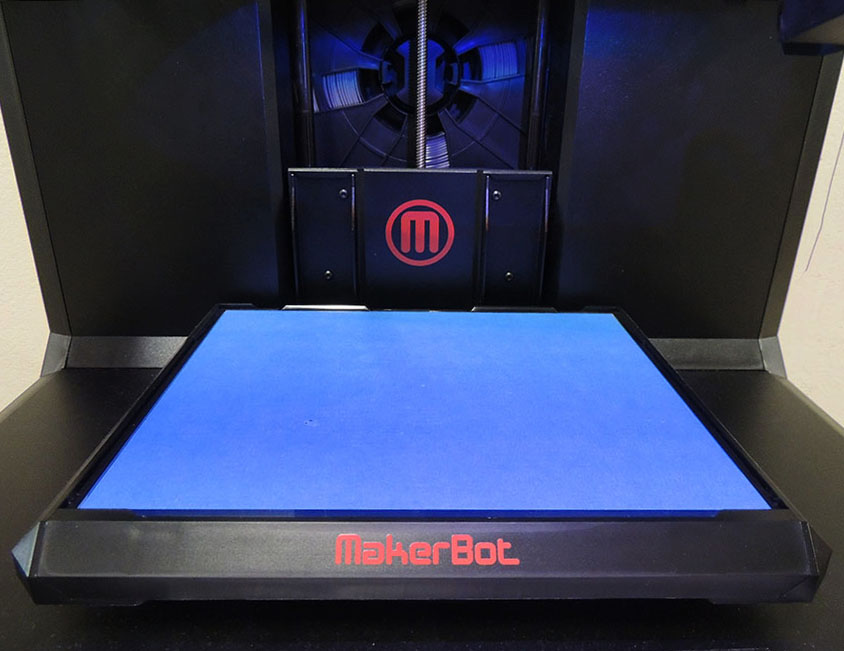 STA recently acquired three MakerBot 3D printers. photo by Maddy Medina