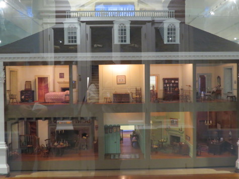 A dollhouse at the National Museum of Toys and miniatures. photo by Christina Kirk