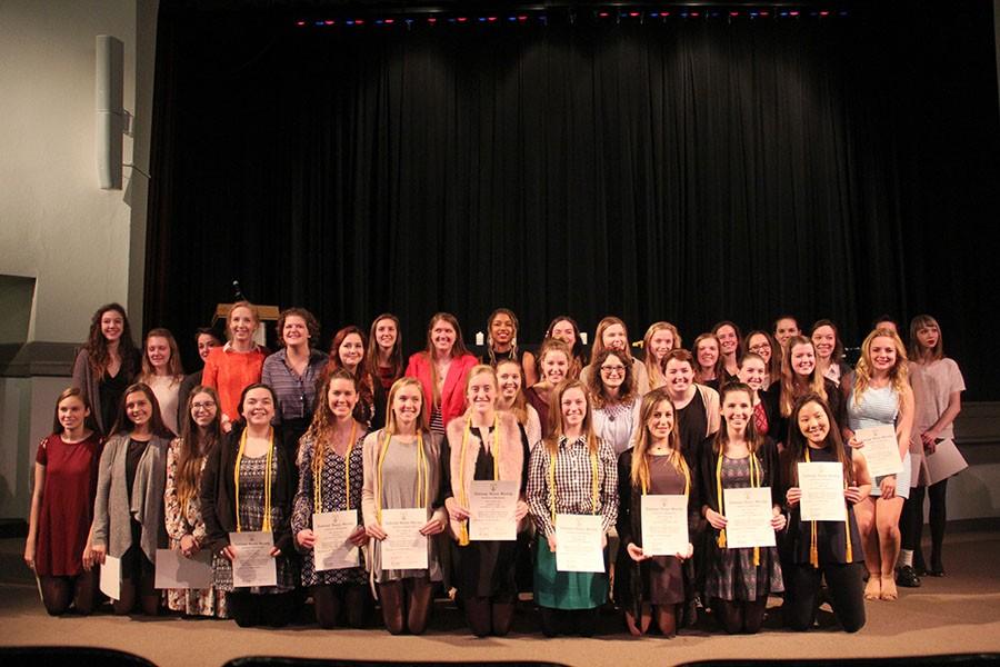 New members inducted into NHS