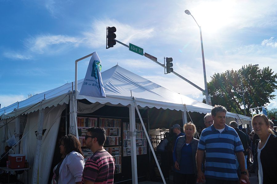 The Brookside Art Fair is hosted annually on 63rd St. and Brookside Boulevard, right in the heart of the Brookside neighborhood. photo by Violet Cowdin