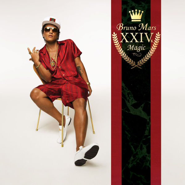 The cover art for Bruno Mars newly released album, 24K Magic. photo courtesy of Tribune News Service