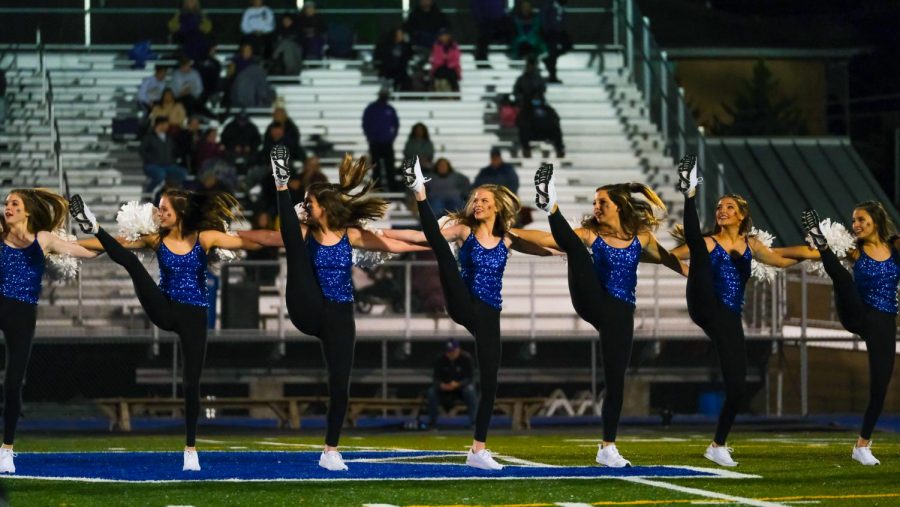 STA Dance Team Performs at the Rockhurst High School Football Game Halftime